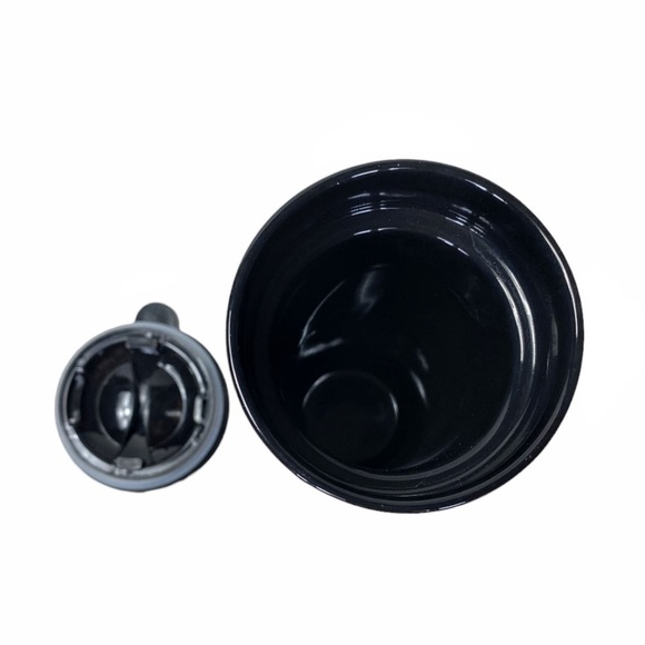 NWT Rainbow/Pride LGBTQ Cork Bottom Tall Black Ceramic Mug With Lid - Picture 4 of 8